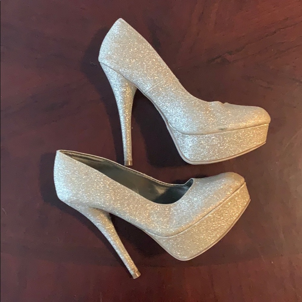 Sparkly heels